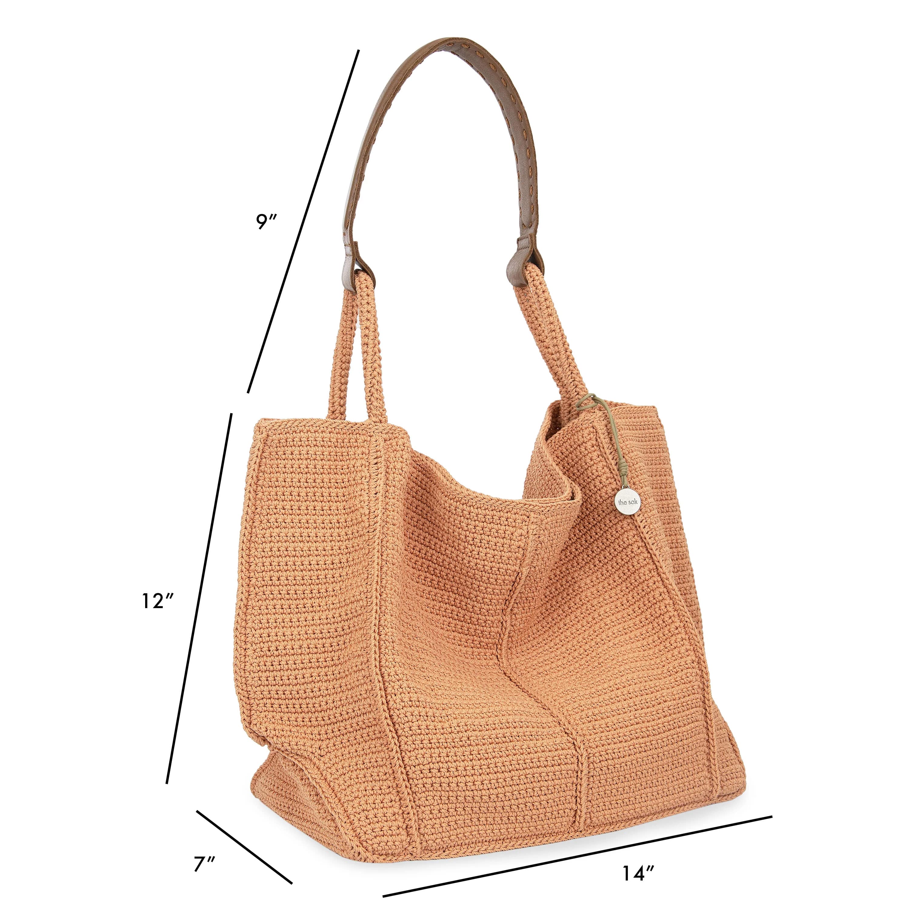 The Sak Los Feliz Large Tote - Hand Crochet - Nectar