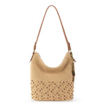 The Sak Sequoia Hobo - Hand Crochet - Bamboo Neutral Beads