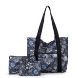 Sakroots On The Go 21" Spinner Luggage Bundle - EcoTwill - Midnight Seascape