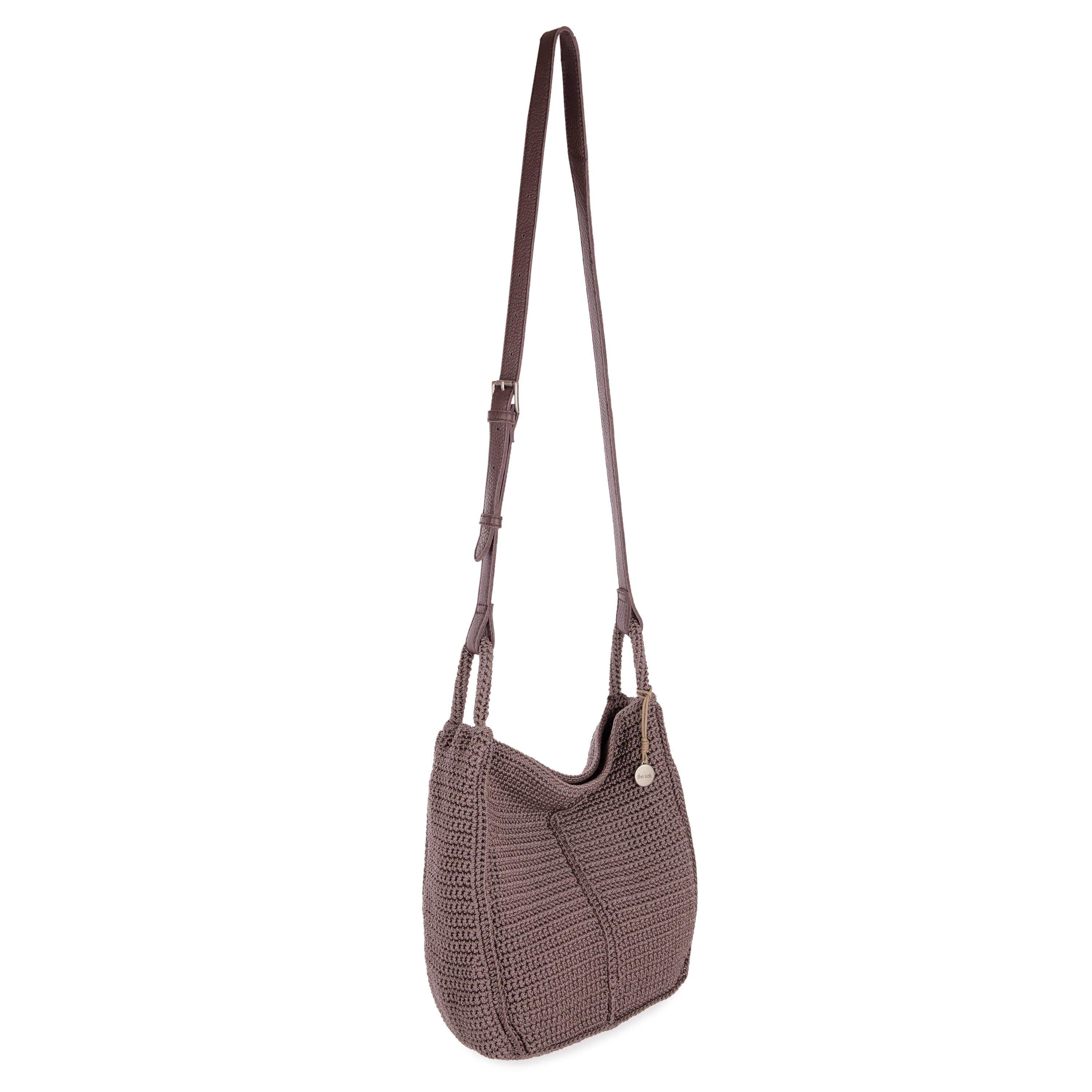 The Sak Los Feliz Crossbody - Hand Crochet - Mushroom