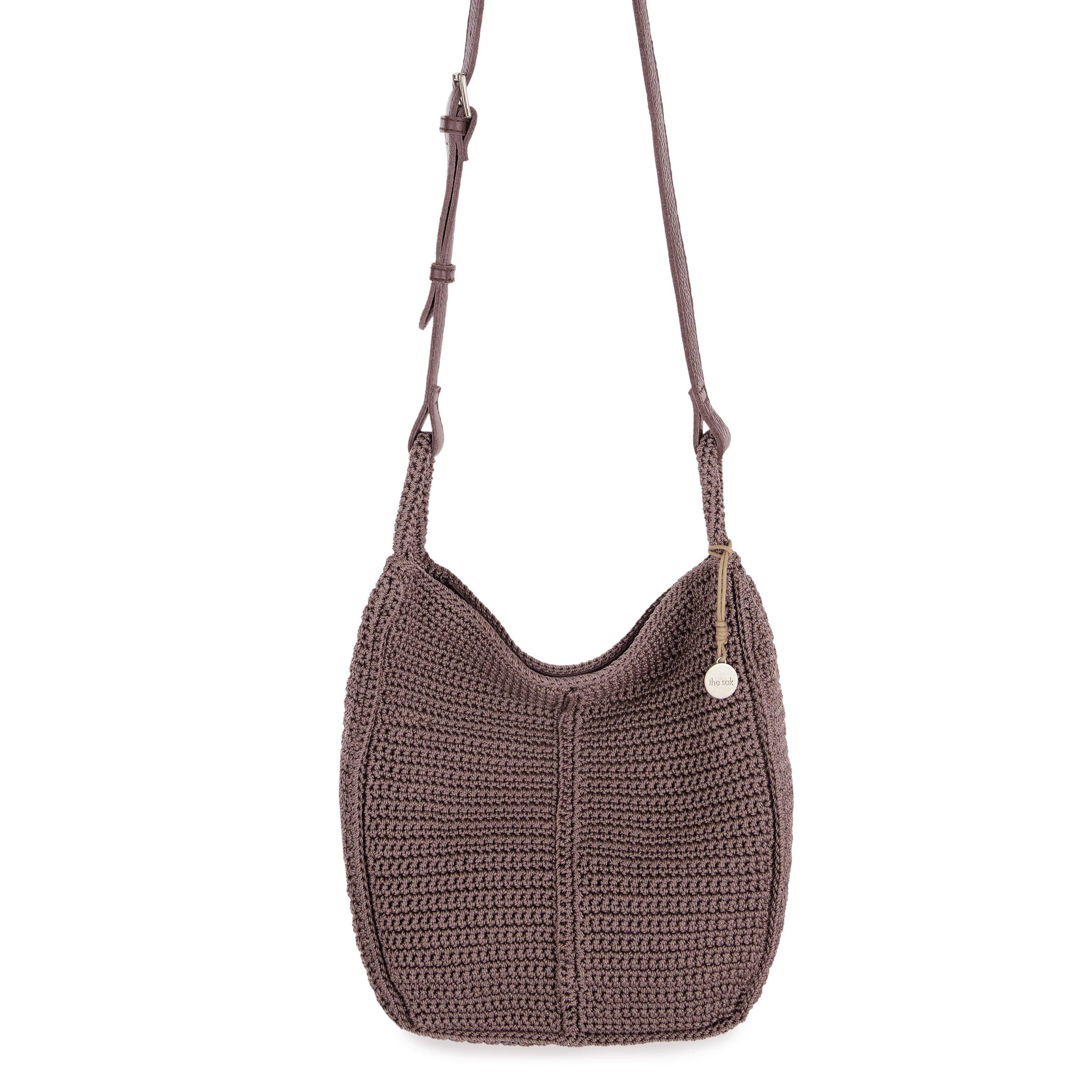 The Sak Los Feliz Crossbody - Hand Crochet - Mushroom