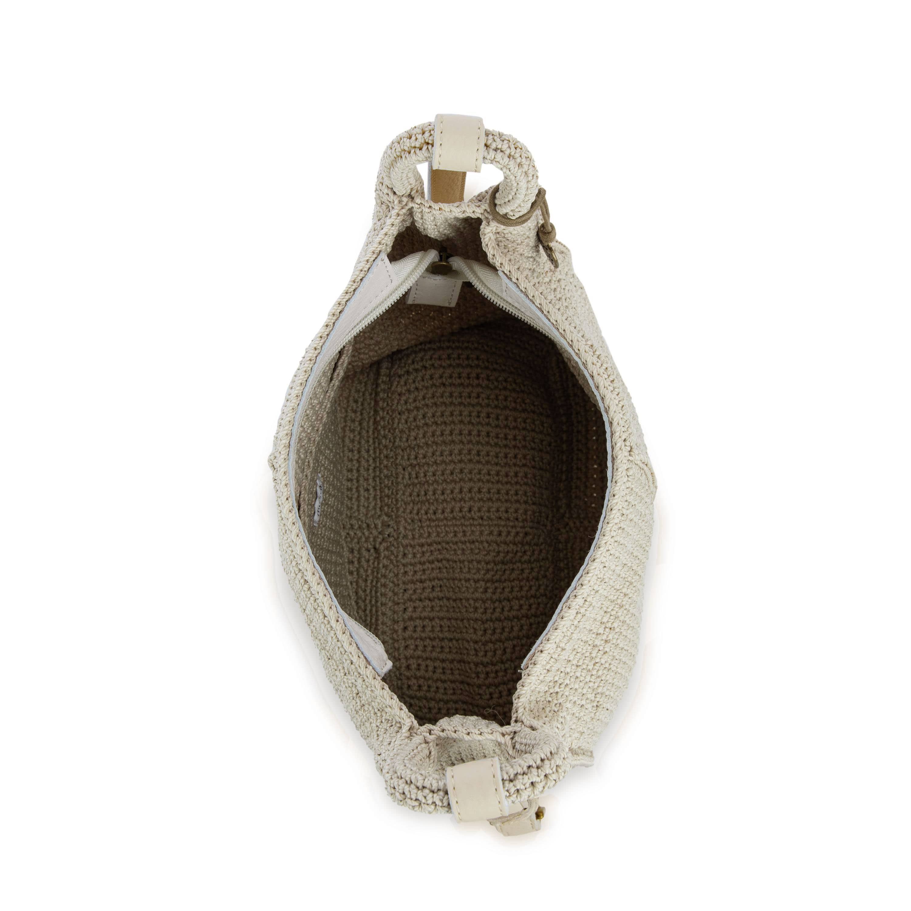 The Sak Los Feliz Crossbody - Hand Crochet - Ecru