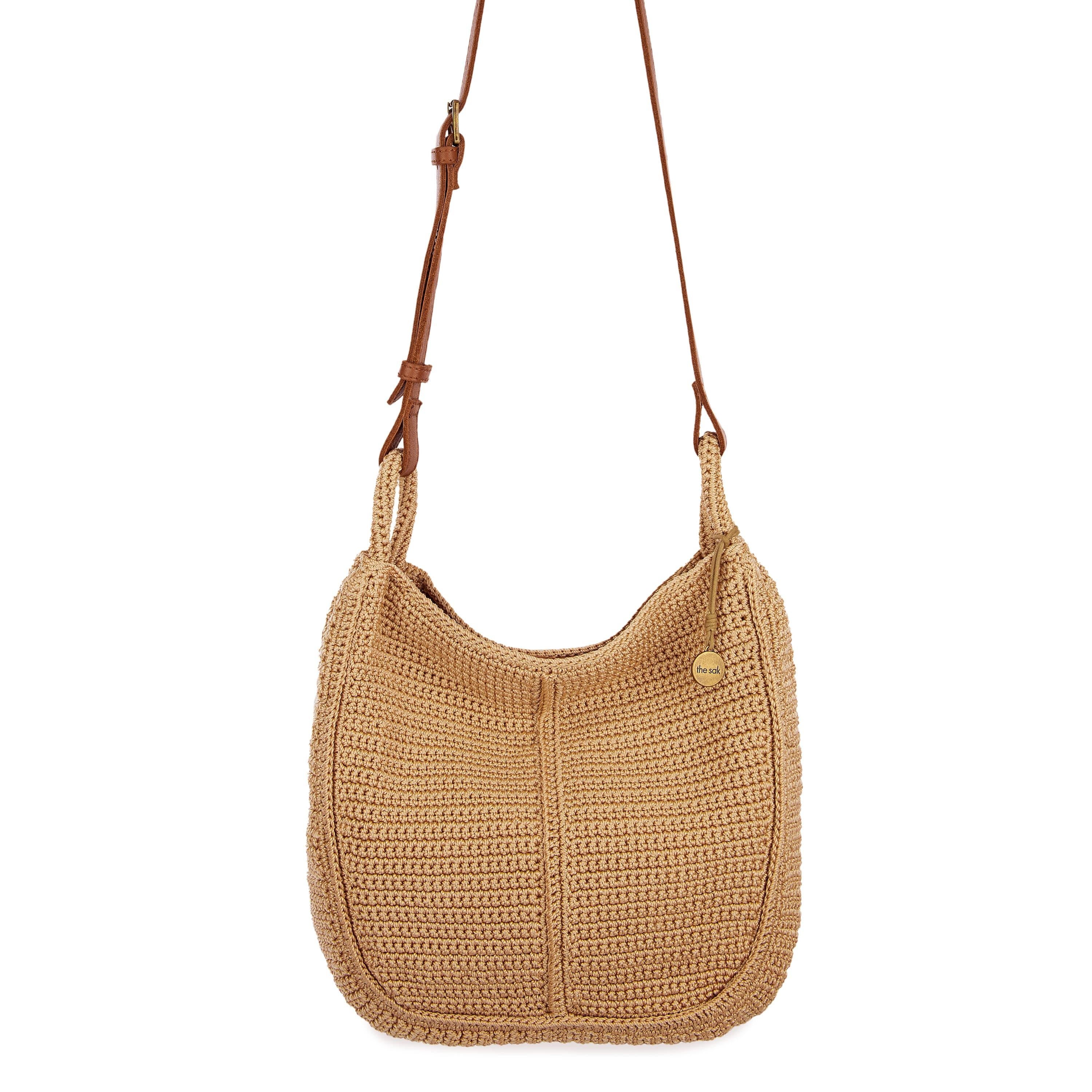 The Sak Los Feliz Crossbody - Hand Crochet - Bamboo