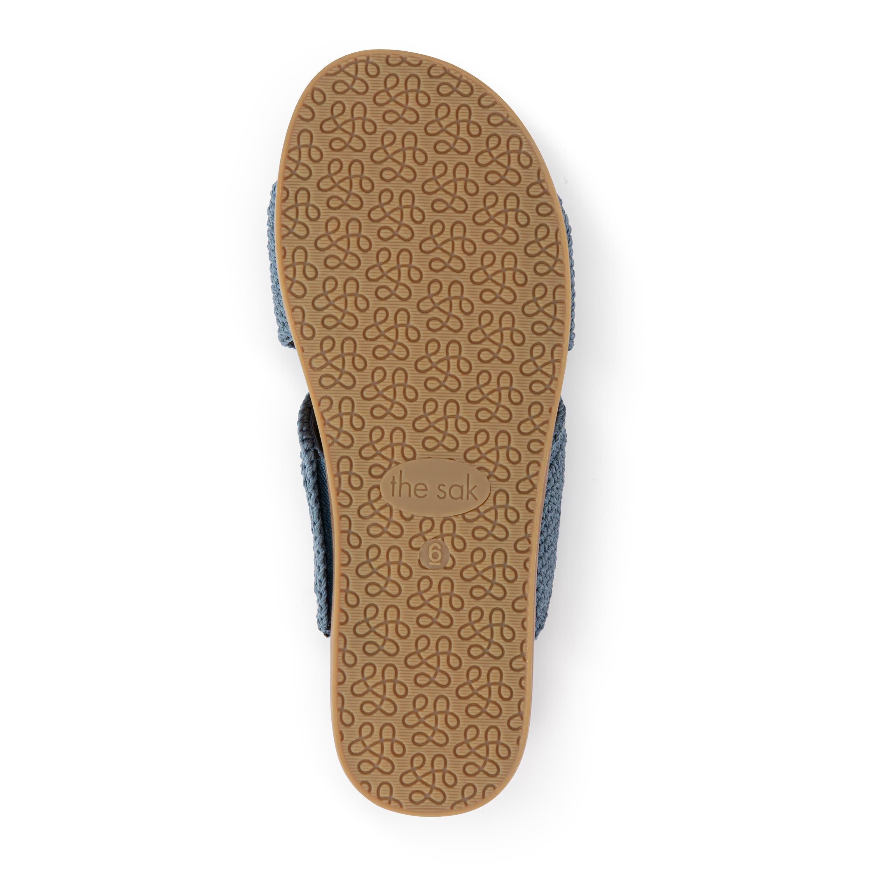 The Sak Penelope Sandal - Hand Crochet - Maritime