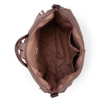 The Sak Los Feliz Backpack - Hand Crochet - Mushroom