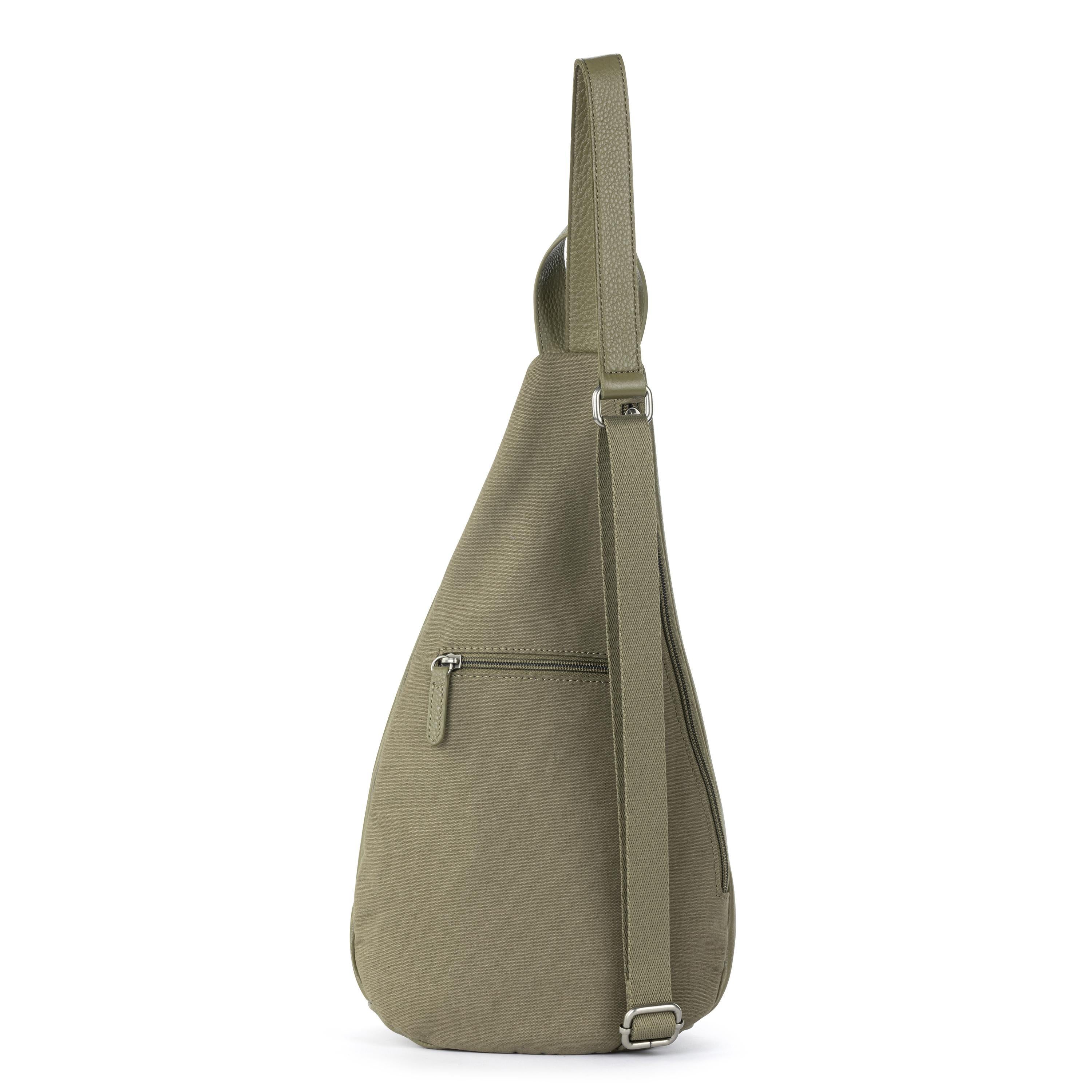 The Sak Geo Sling Backpack - Leather - Loden