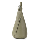 The Sak Geo Sling Backpack - Leather - Loden