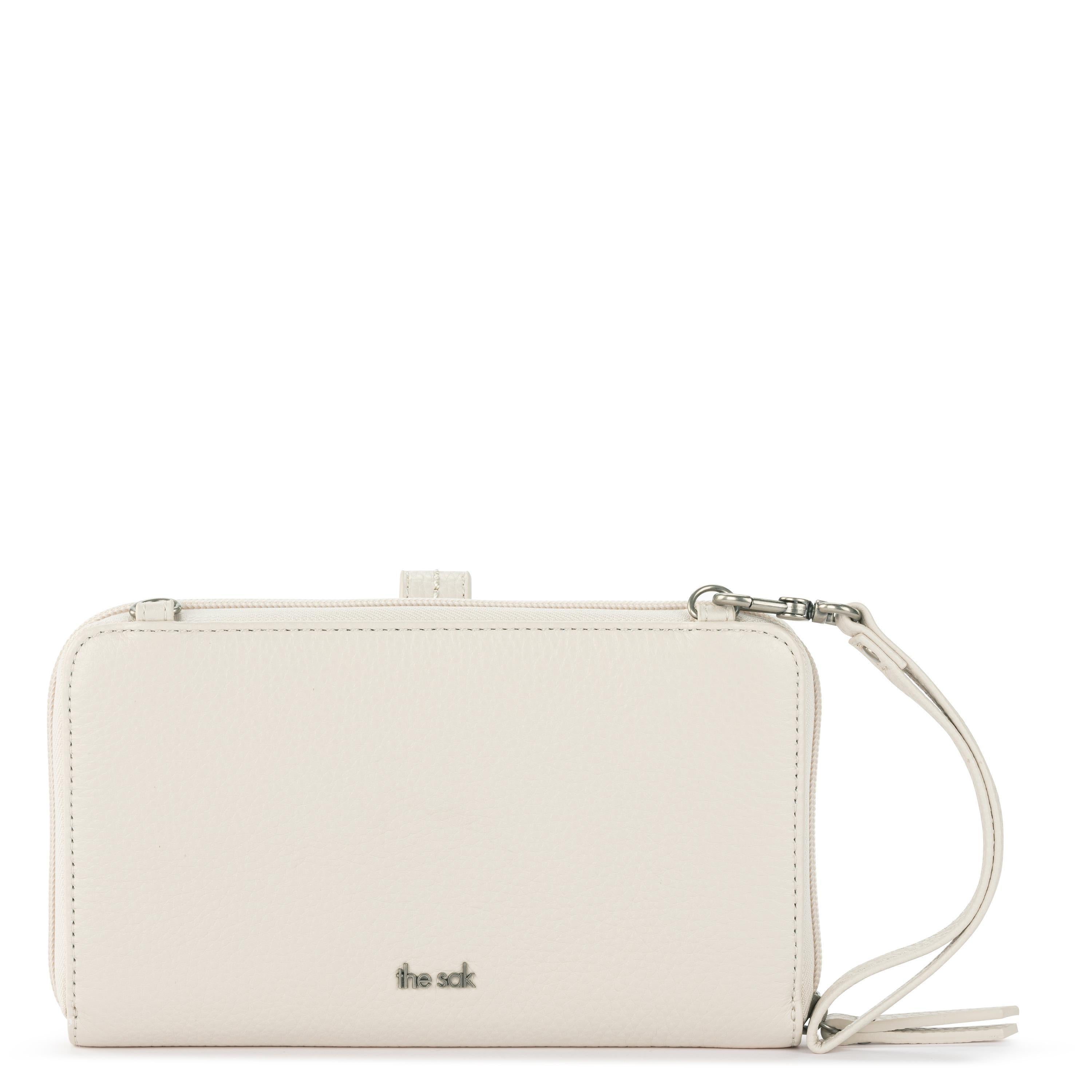 The Sak Iris Smartphone Wallet - Leather - Loden Multi Patch