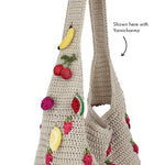 The Sak 120 Hobo - Hand Crochet - Natural Strawberries