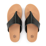 The Sak Everly Sandal - Leather - Black