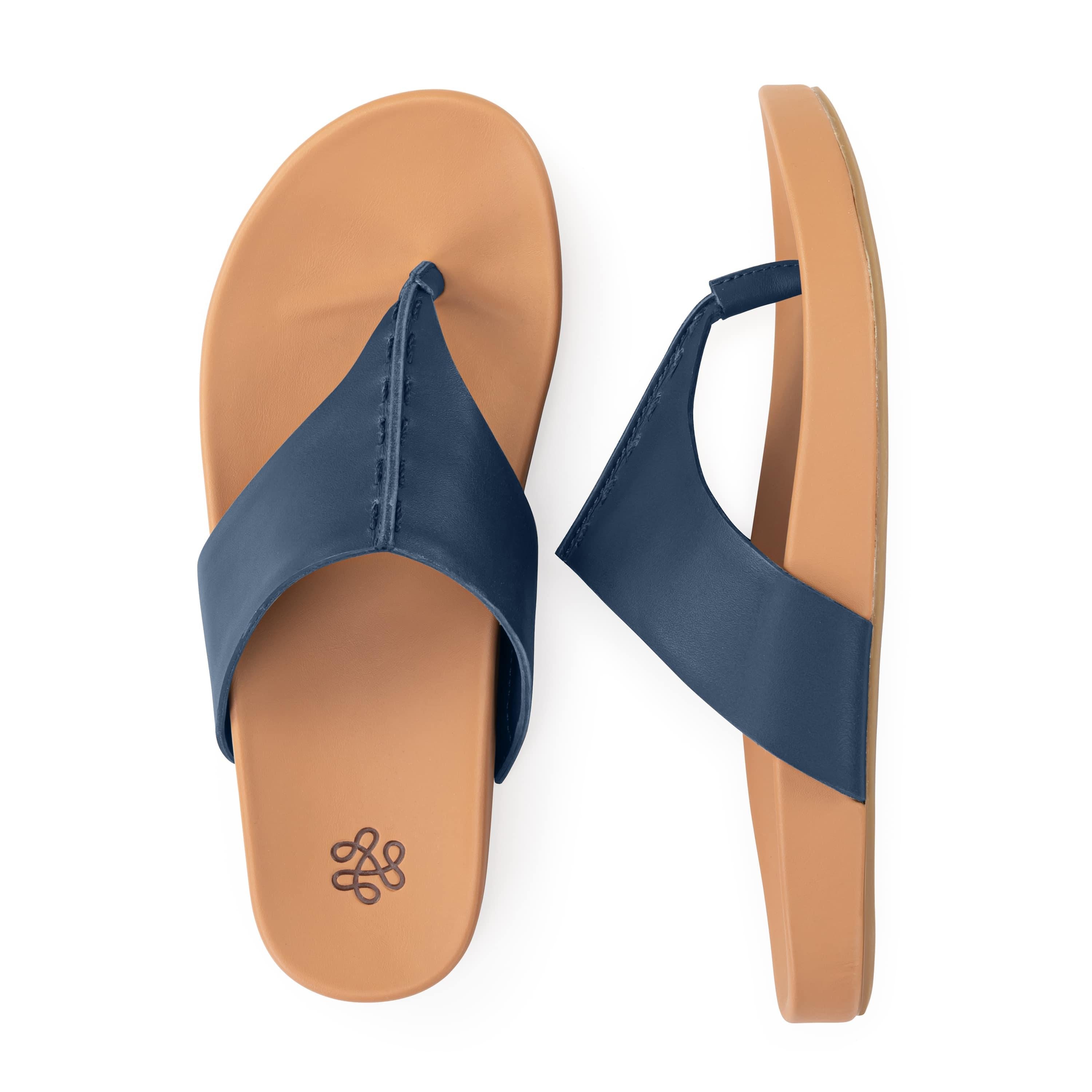 The Sak Everly Sandal - Leather - Indigo
