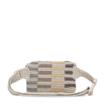The Sak Caraway Small Belt Bag - Hand Crochet - Serenity Stripe