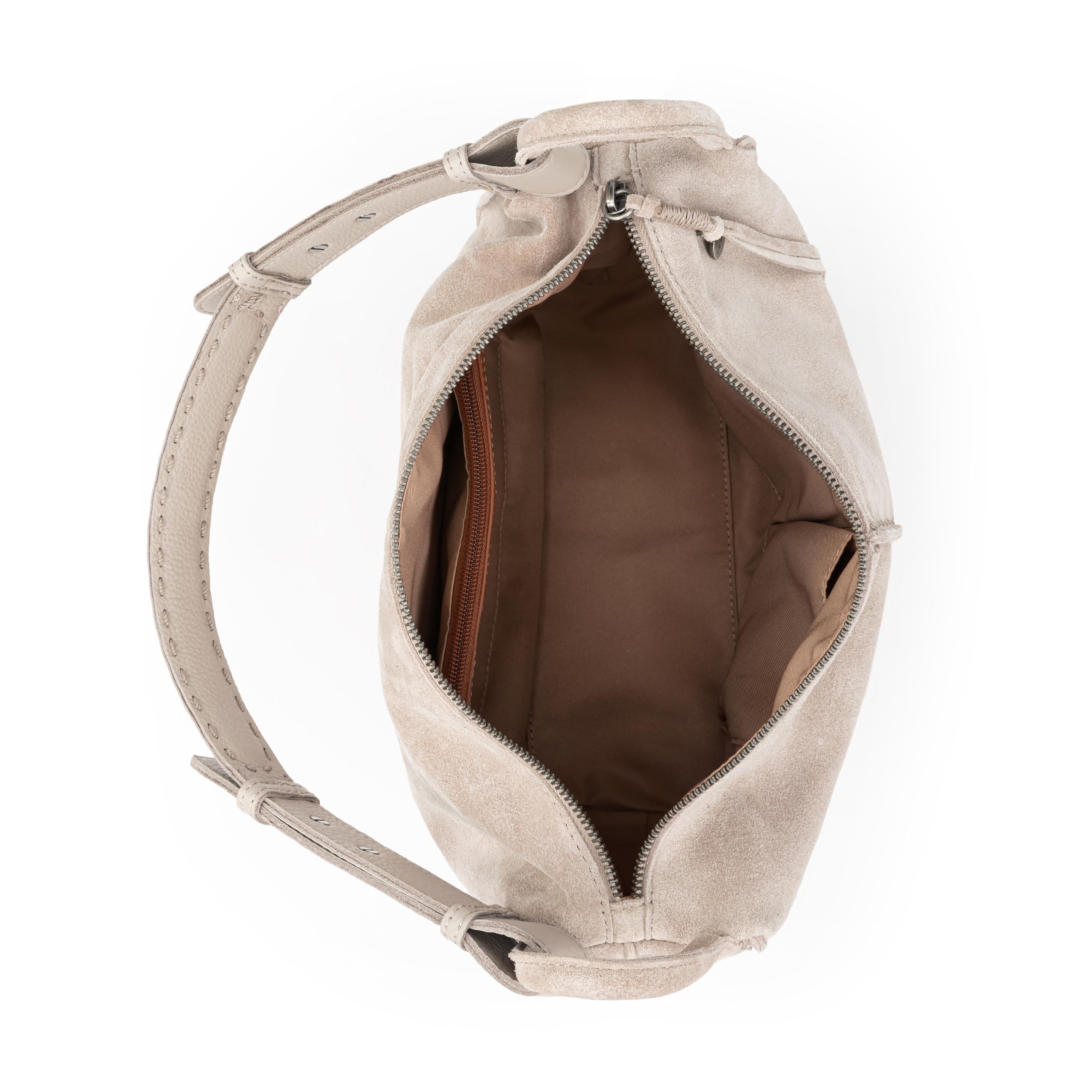 The Sak Los Feliz Hobo - Leather - Sand Suede