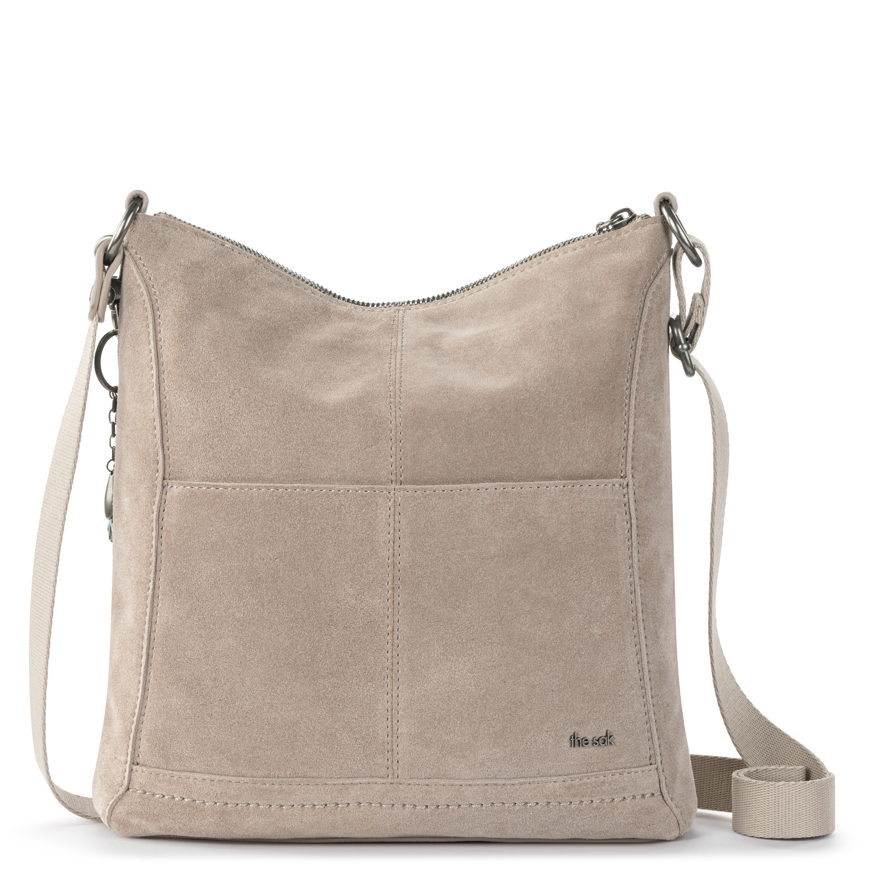 The Sak Lucia Crossbody - Leather - Sand Suede