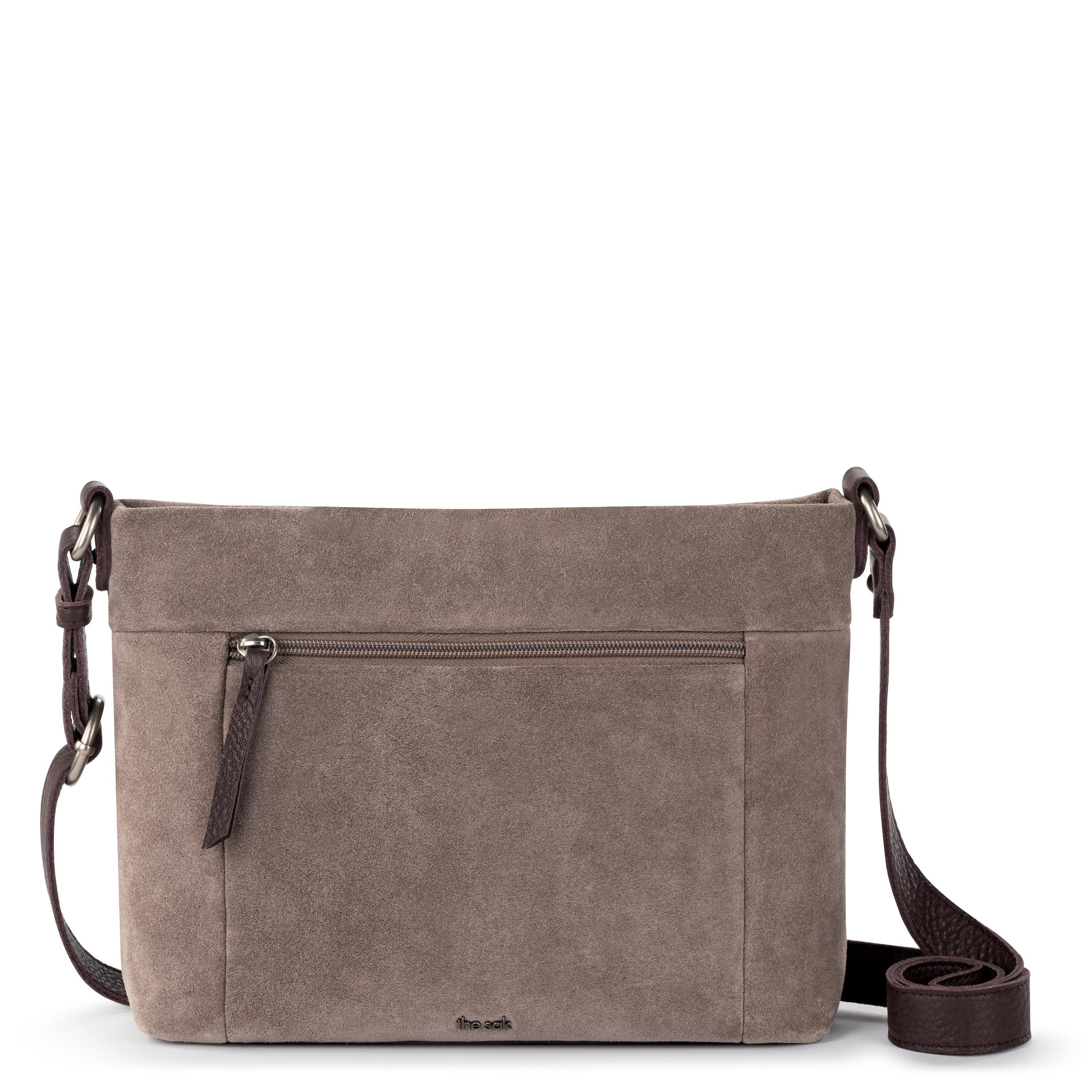 The Sak Melrose Crossbody - Leather - Mushroom Suede