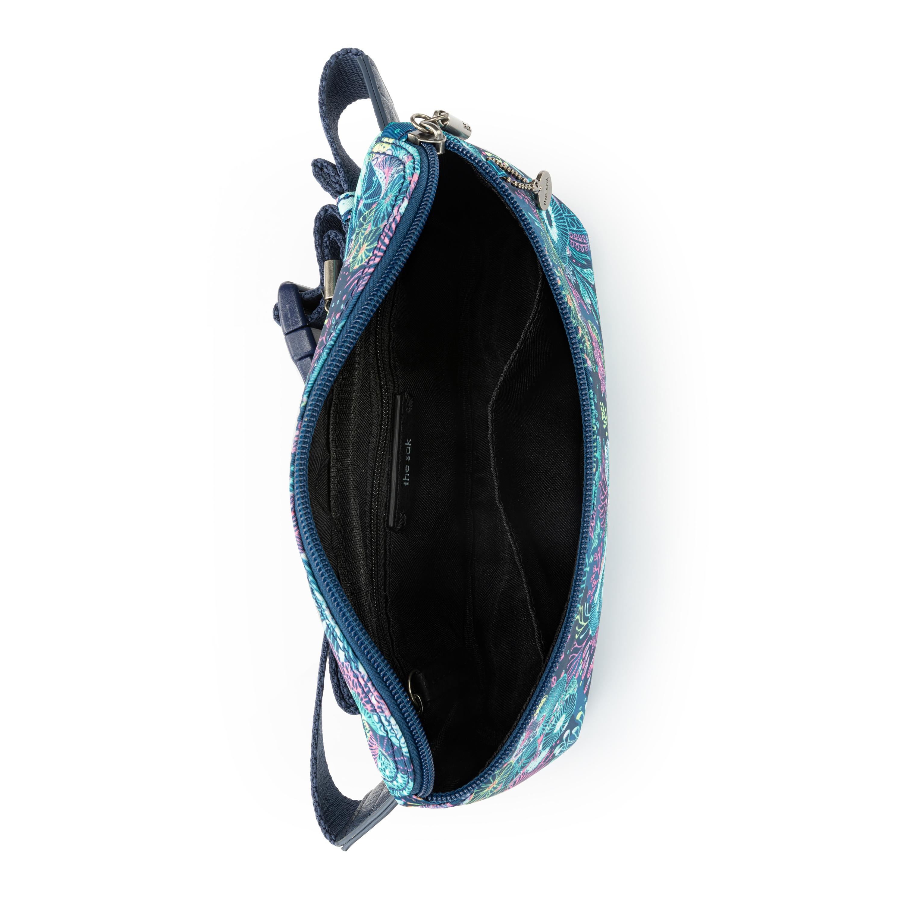 The Sak Caraway Small Belt Bag - EcoTwill - Royal Blue Seascape