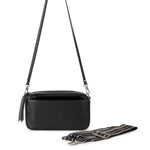 The Sak Cora Smartphone Crossbody - Leather - Black