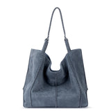 The Sak Los Feliz Large Tote - Leather - Maritime Suede