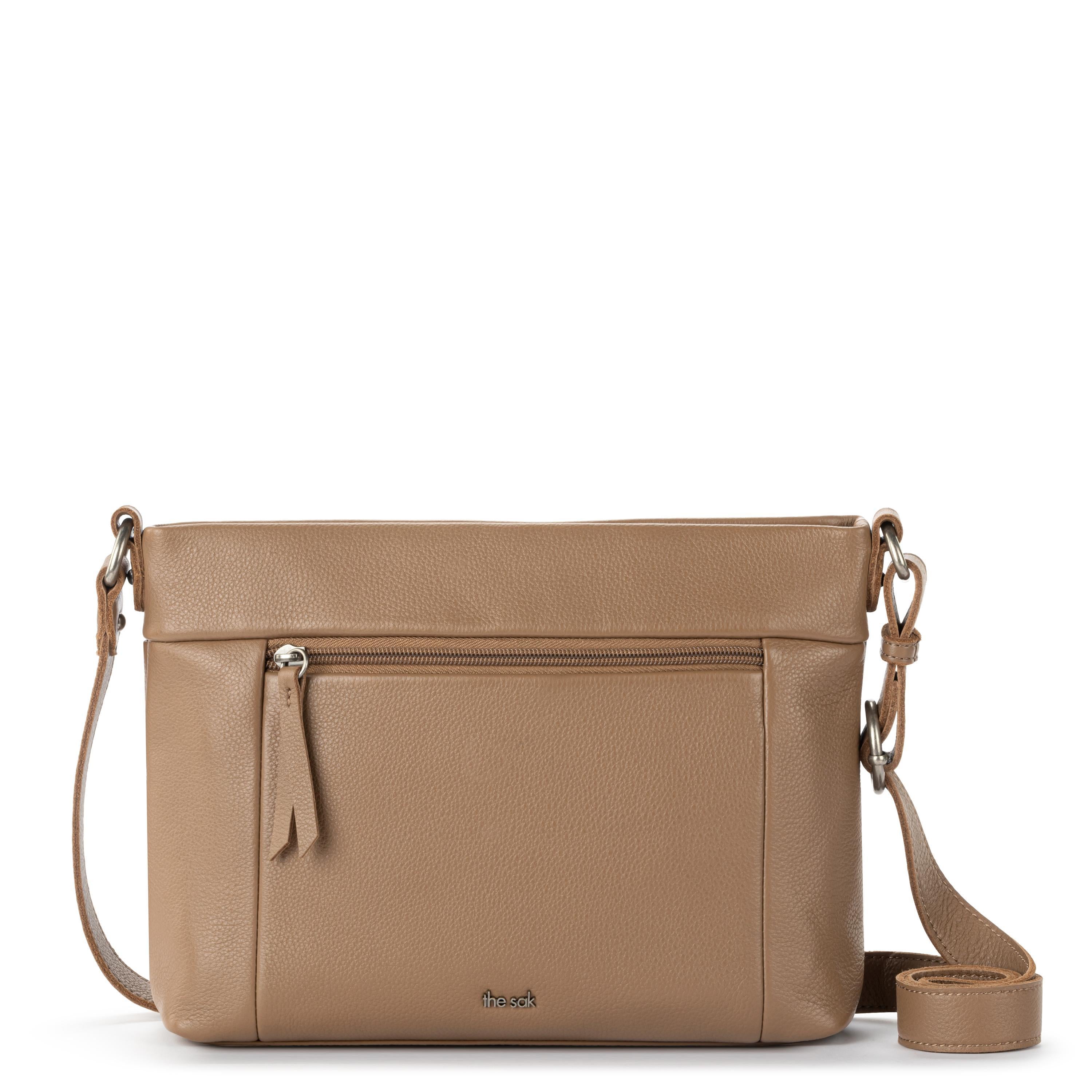 The Sak Melrose Crossbody - Leather - Chestnut Multi Eyelet