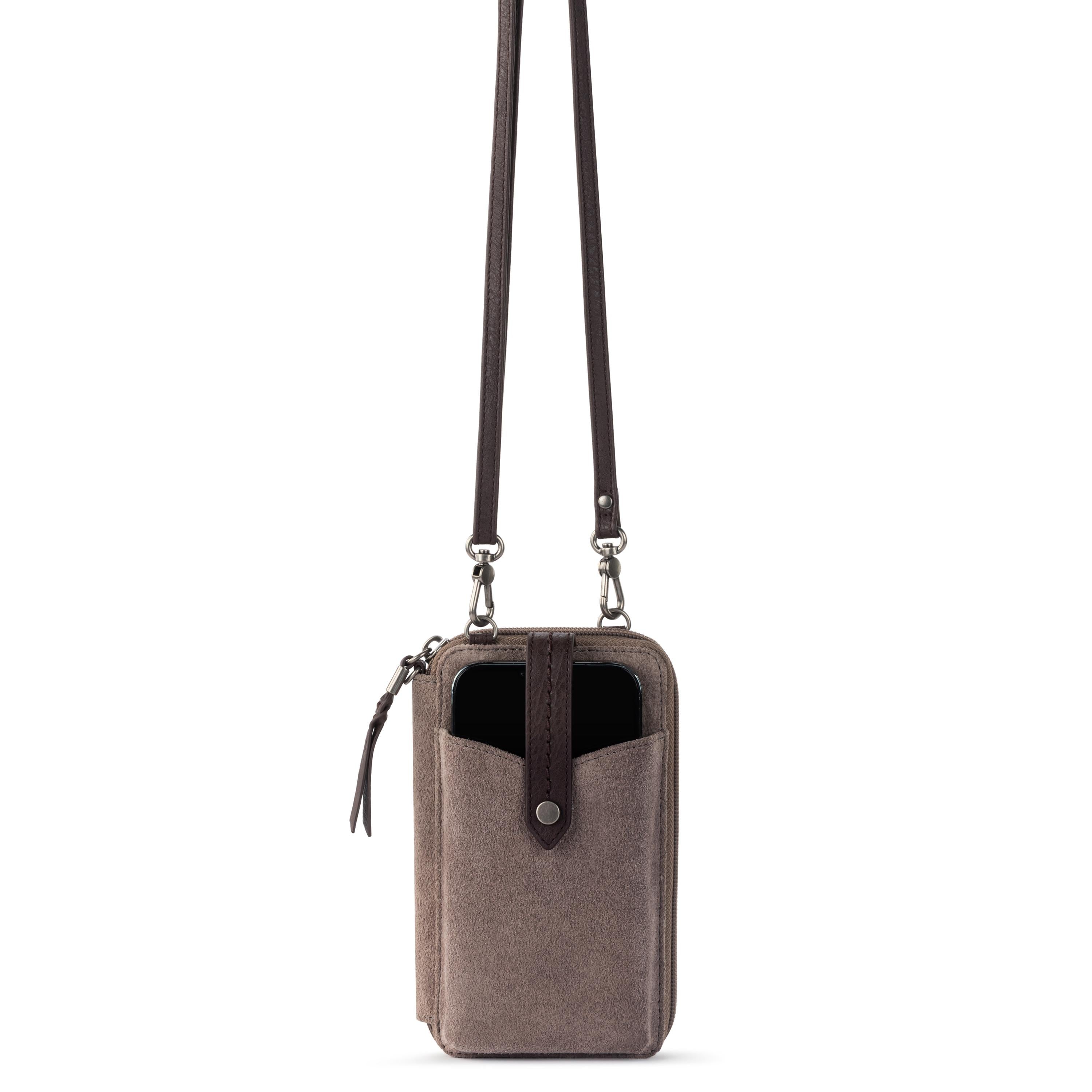 The Sak Silverlake Smartphone Wallet - Leather - Mushroom Suede