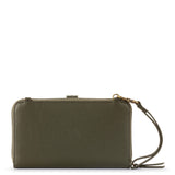 The Sak Iris Smartphone Wallet - Leather - Moss Suede