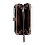 The Sak Iris Smartphone Wallet - Leather - Mushroom Suede