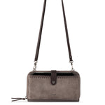 The Sak Iris Smartphone Wallet - Leather - Mushroom Suede