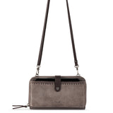 The Sak Iris Smartphone Wallet - Leather - Mushroom Suede