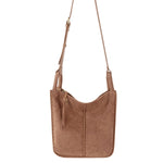 The Sak Los Feliz Crossbody - Leather - Tobacco Suede