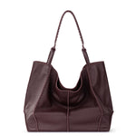 The Sak Los Feliz Large Tote - Leather - Mahogany