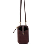The Sak Silverlake Smartphone Wallet - Leather - Mahogany Suede