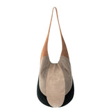The Sak 120 Hobo - Leather - Neutral Suede Block
