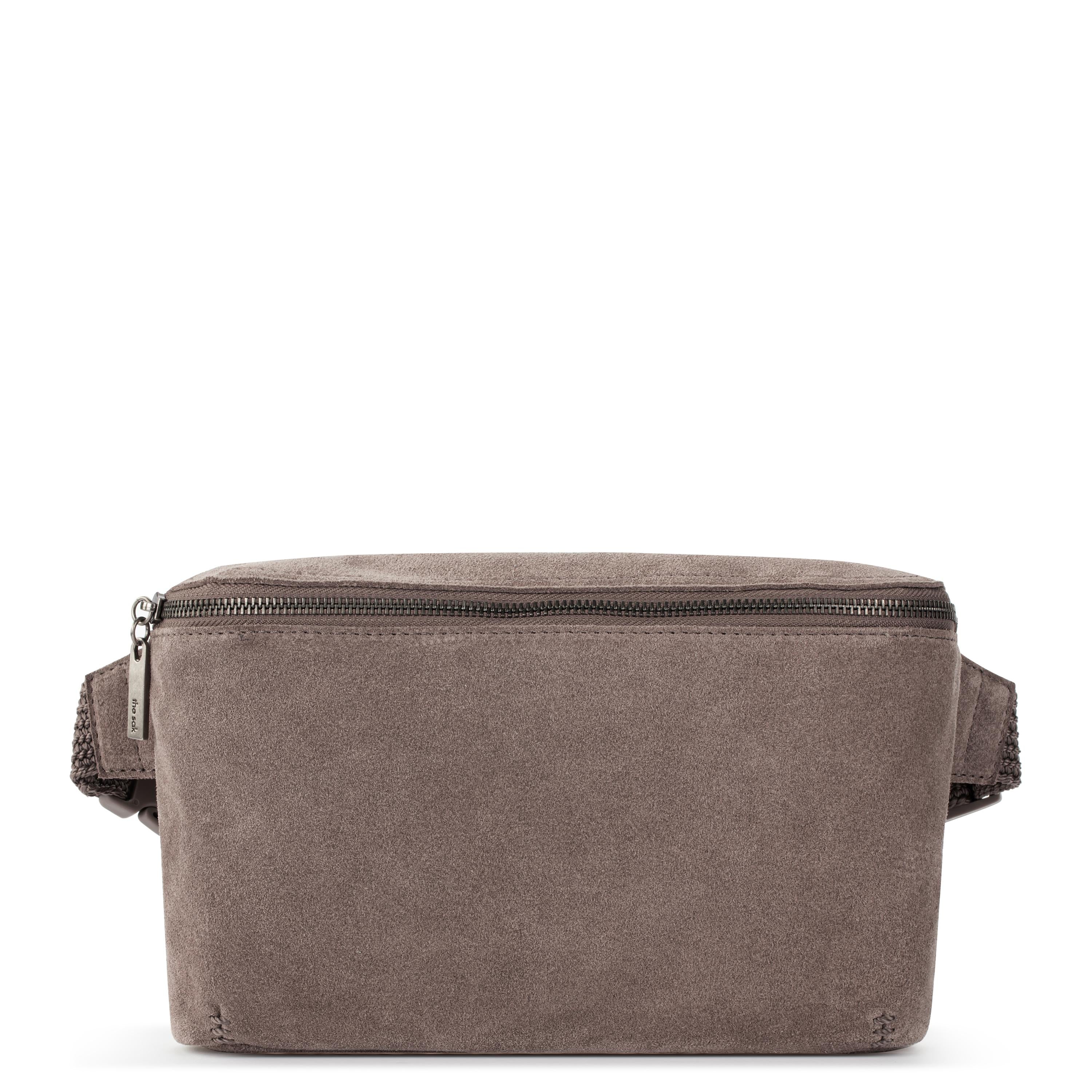 The Sak Caraway Large Belt Bag - Leather - Mushroom Suede