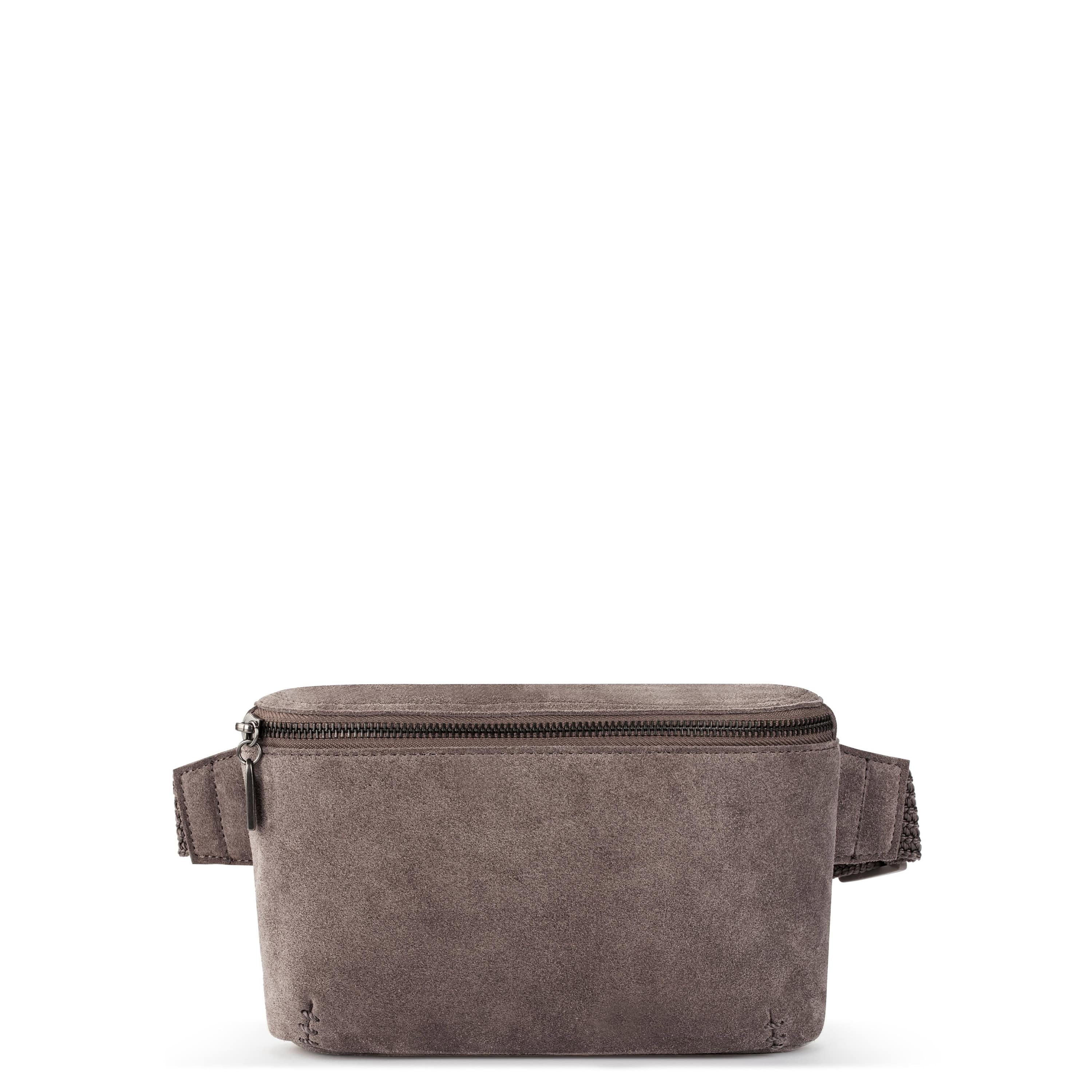 The Sak Caraway Small Belt Bag - Leather - Mushroom Suede