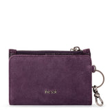 The Sak Encino Essential Wallet - Leather - Aubergine Suede