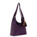 The Sak Huntley Hobo - Leather - Aubergine Suede