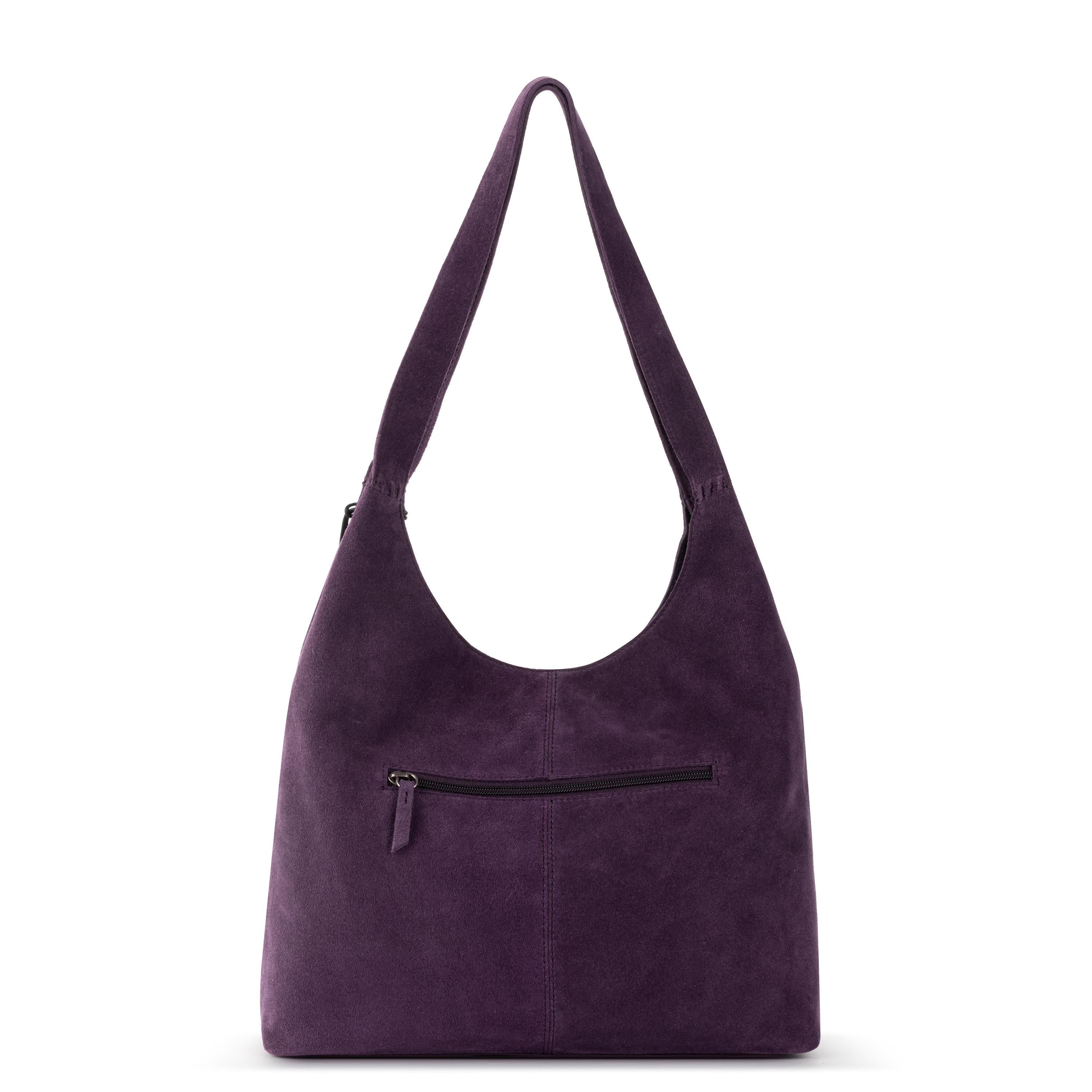 The Sak Huntley Hobo - Leather - Aubergine Suede