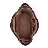 The Sak Los Feliz Large Tote - Leather - Mahogany Multi Seminyak