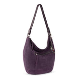 The Sak Sequoia Hobo - Leather - Aubergine Suede
