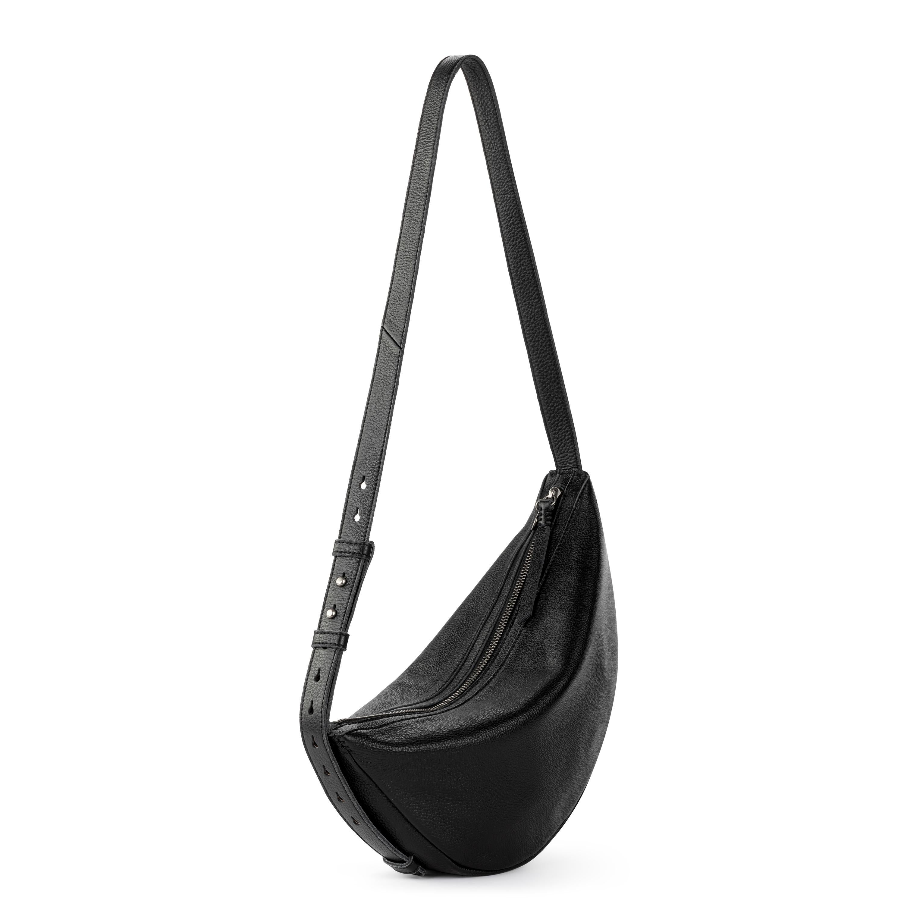 The Sak Tess Large Sling - Leather - Black