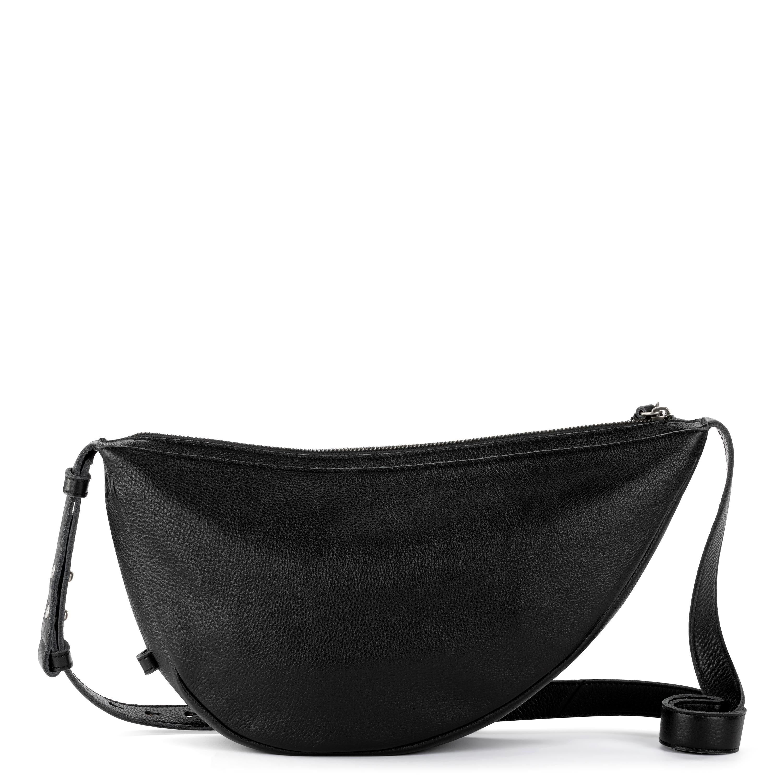 The Sak Tess Large Sling - Leather - Black