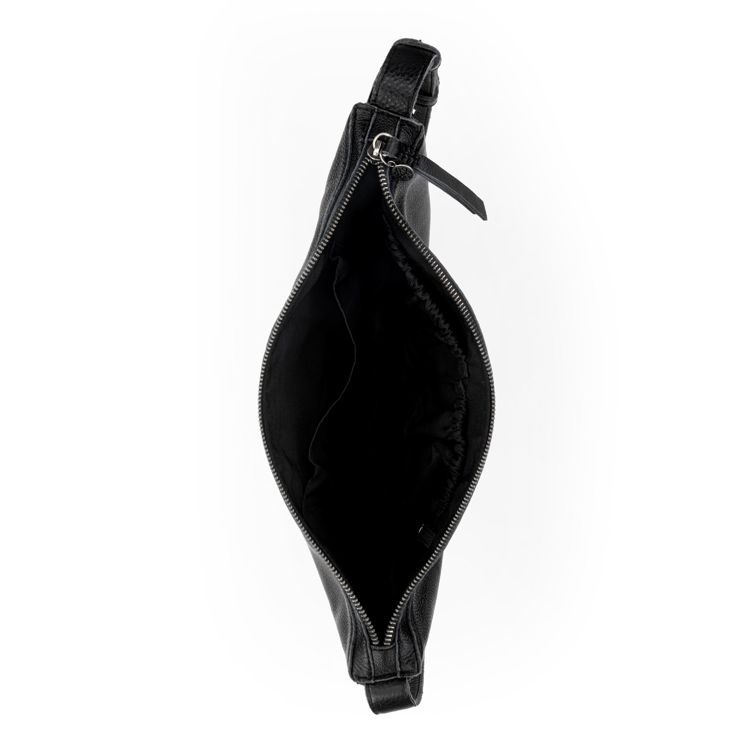 The Sak Tess Large Sling - Leather - Black