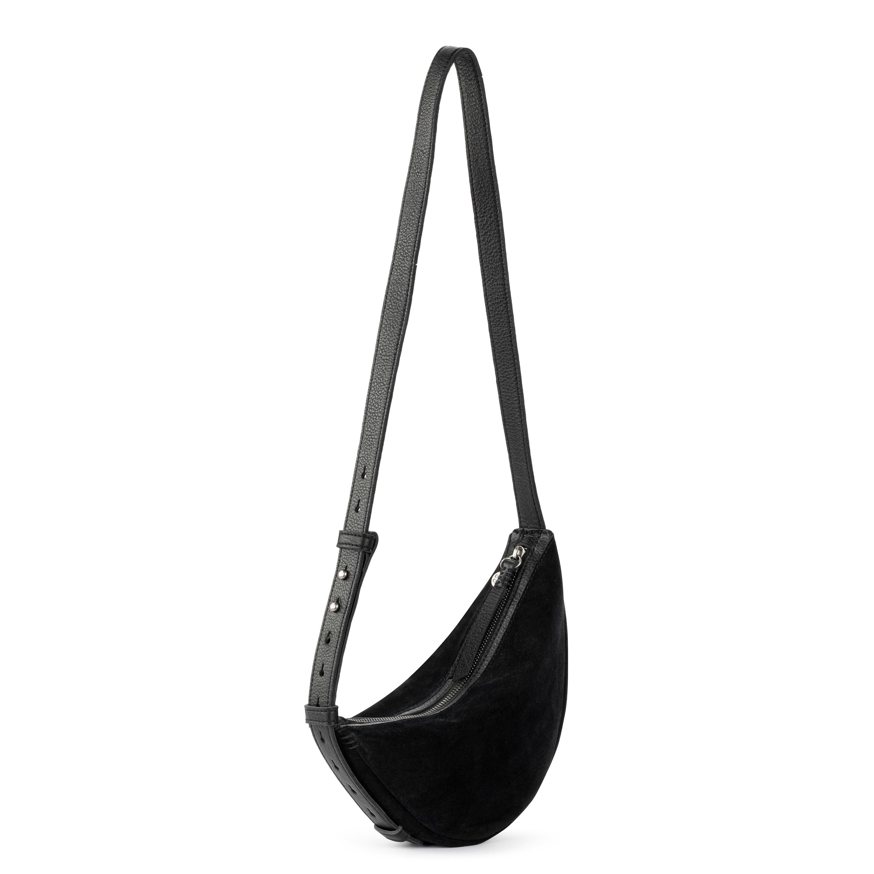 The Sak Tess Sling - Leather - Black Suede