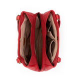 The Sak Melrose Satchel - Leather - Scarlet