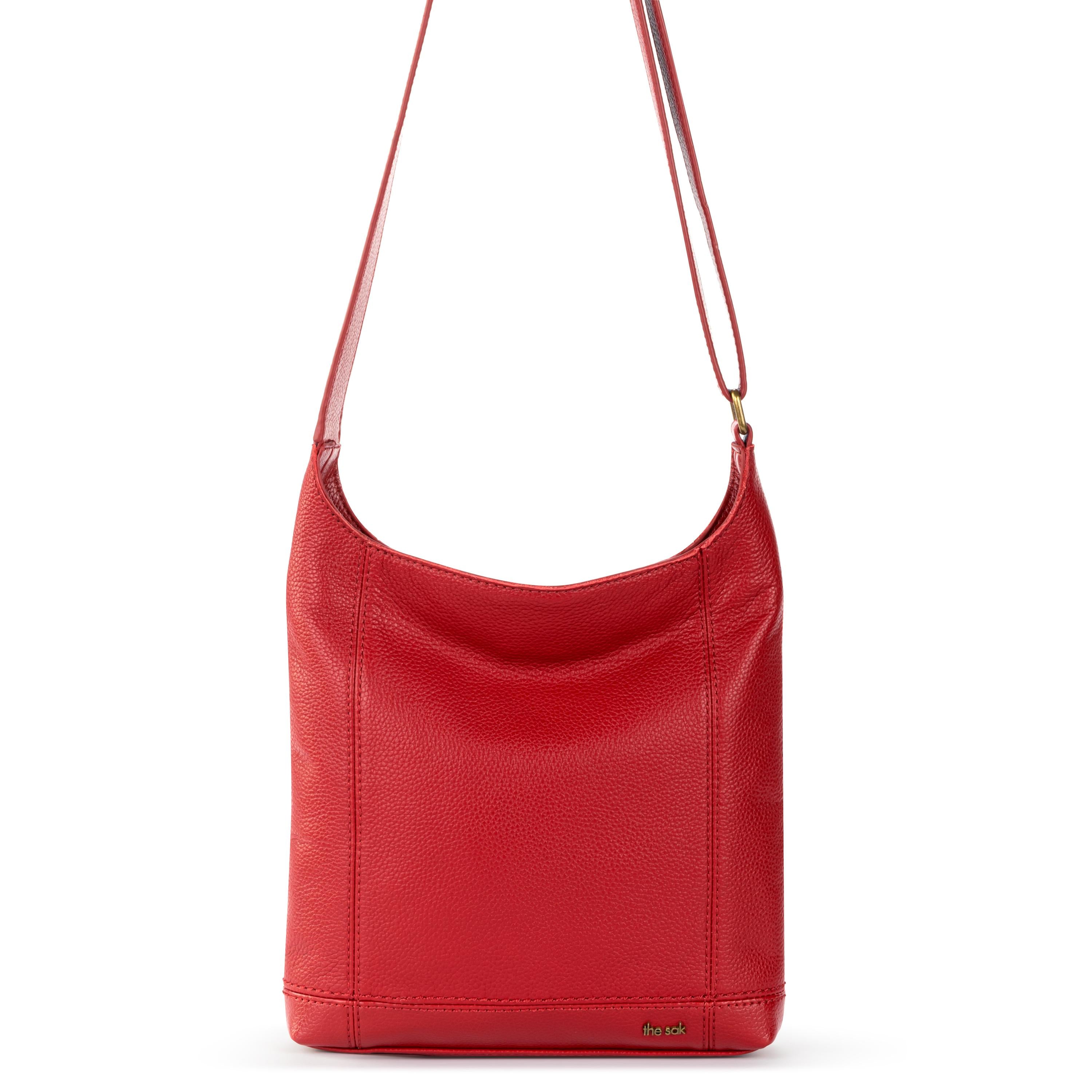 The Sak De Young Crossbody - Leather - Scarlet