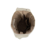 The Sak 120 Hobo - Hand Crochet - Natural Multi Flowers