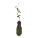 The Sak Yarnicharmz Dangle - Hand Crochet - Wine Bottle