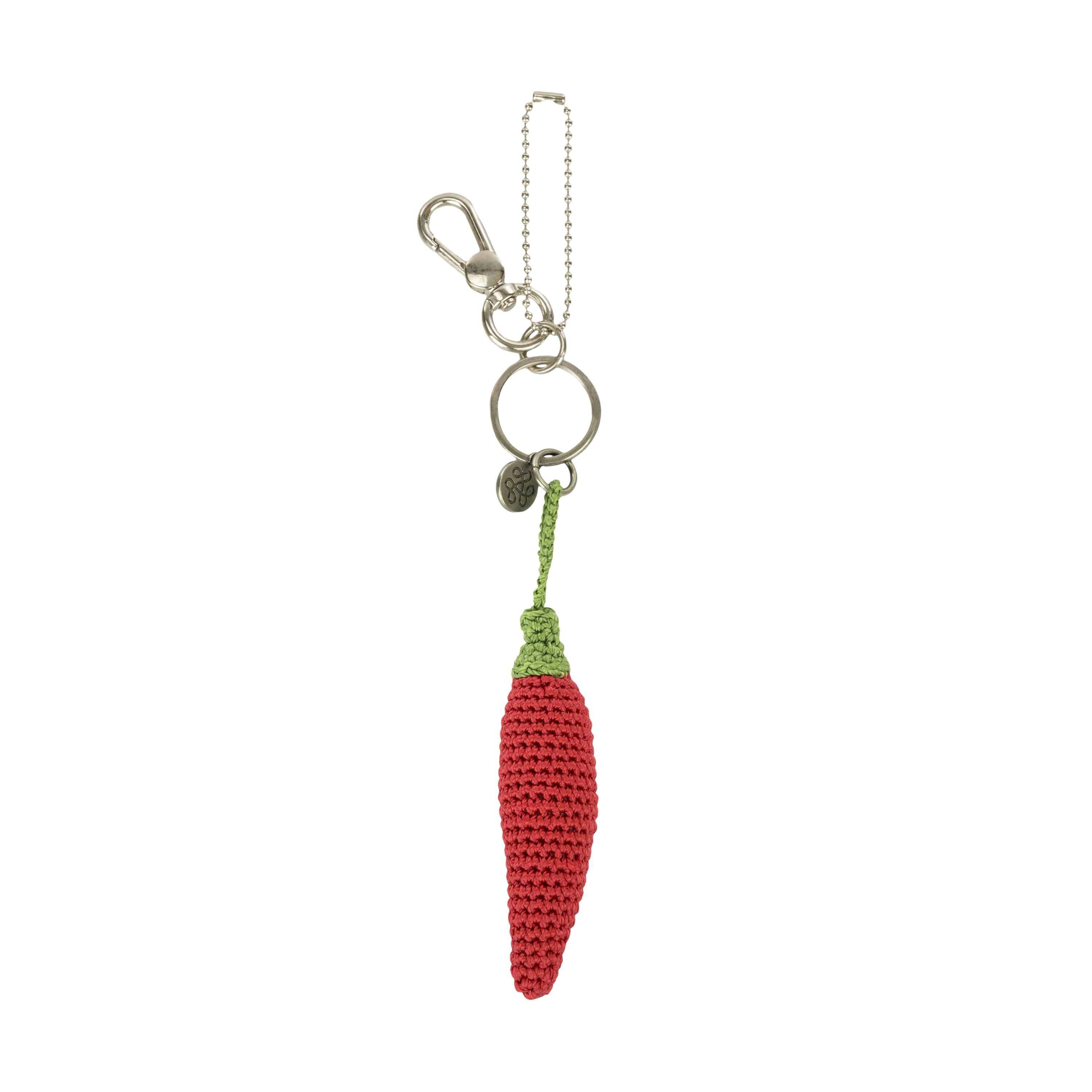 The Sak Yarnicharmz Dangle - Hand Crochet - Chili Peppers