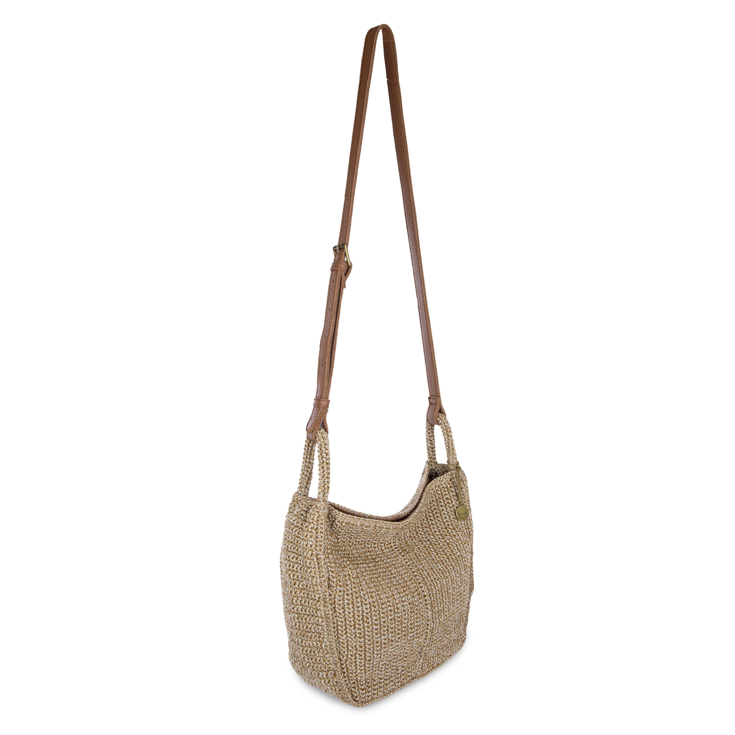 The Sak Los Feliz Crossbody - Hand Crochet - Bamboo Static