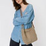 The Sak Los Feliz Crossbody - Hand Crochet - Bamboo Static